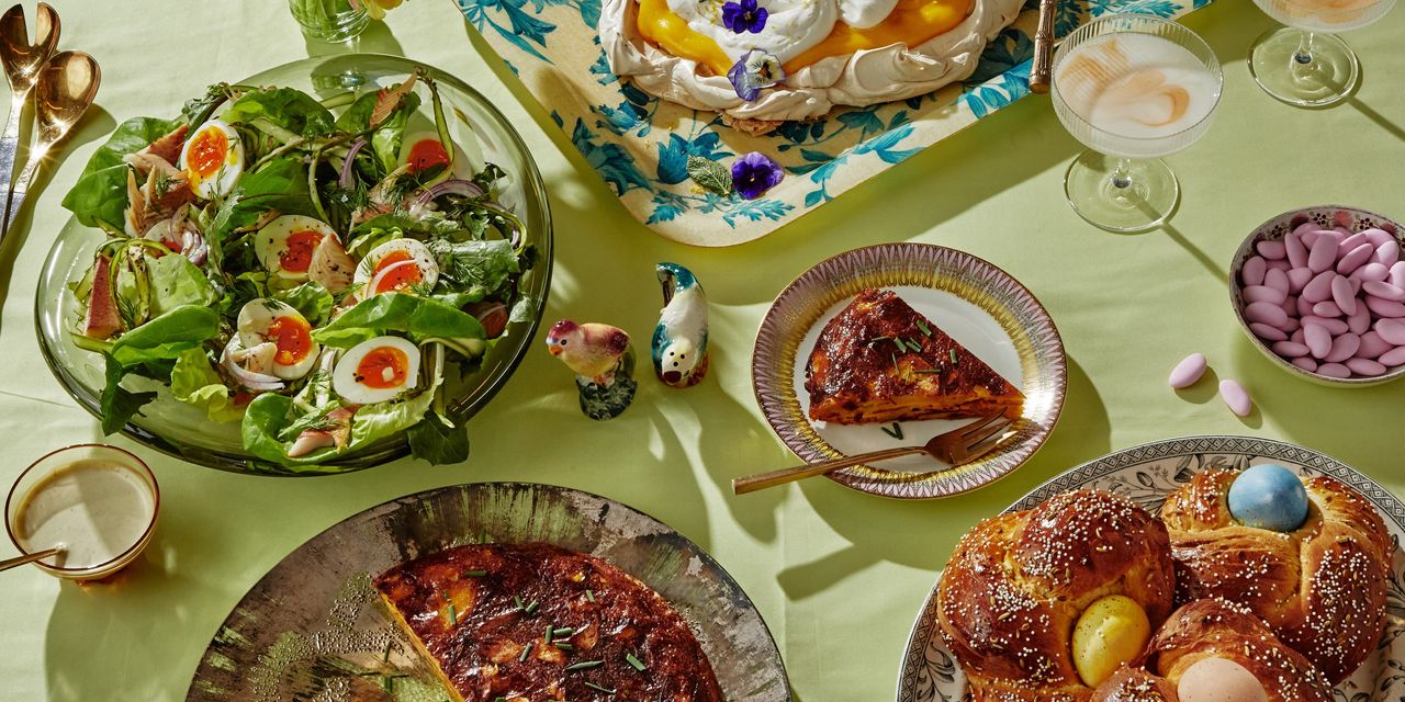 Easter Menu with Greek and Middle Eastern Classics